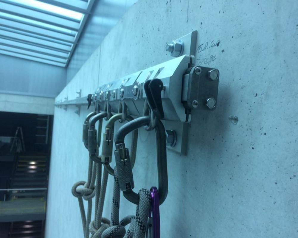 Schiene für Seilzugangstechnik  – Toprope